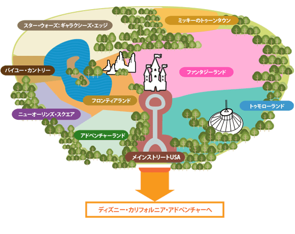 ディズニー・カリフォルニア・アドベンチャー『アベンジャーズ・キャンパス』オープン後の全体マップを公開