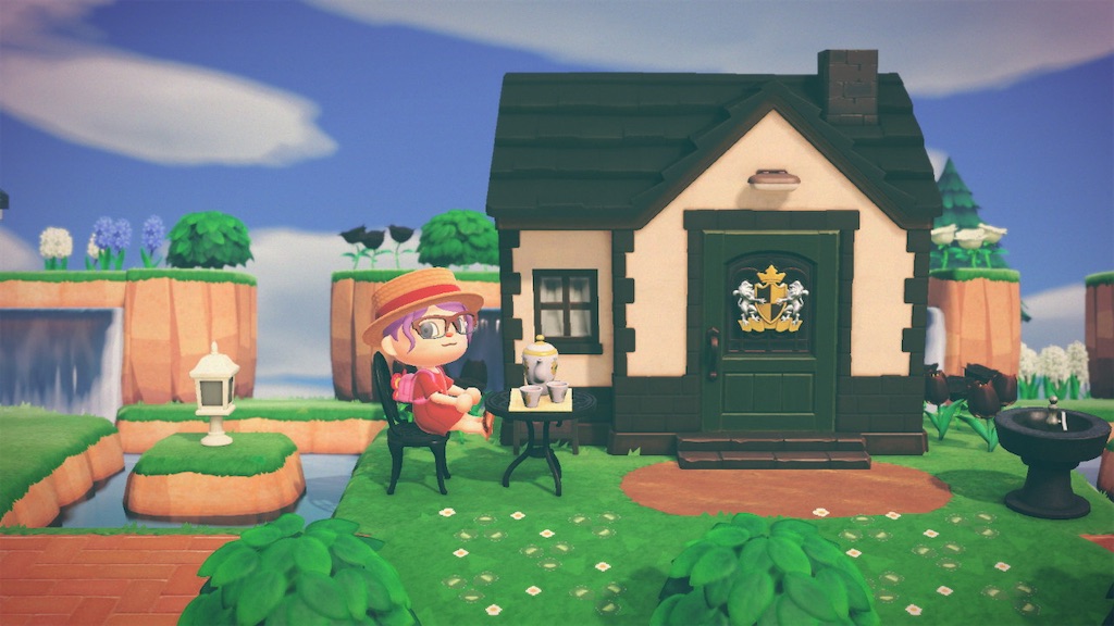 あつ森 マイデザイン無しの島づくり春色の自然豊かな可愛い住宅街Animal Crossing: New Horizons