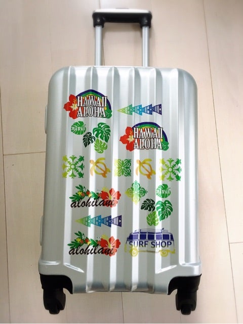 100均グッズで自作ステッカー！スーツケースを劇的に格好良くする！ - YouTube