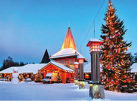 ここは一年中クリスマス。サンタの家に遊びに行こう、フィンランド・サンタクロース村