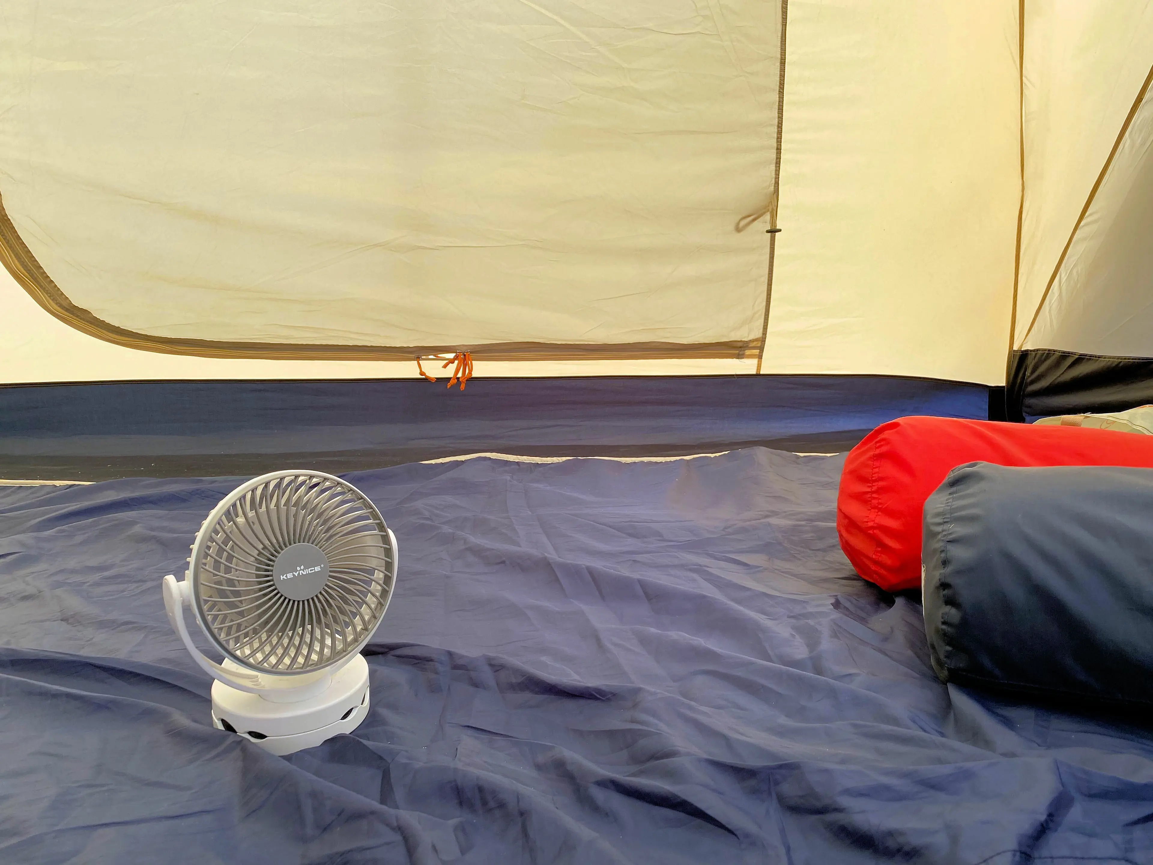 天井扇風機 テント内 ledライト
