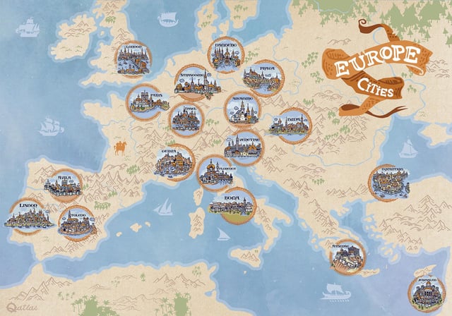 ヨーロッパ国名・首都名