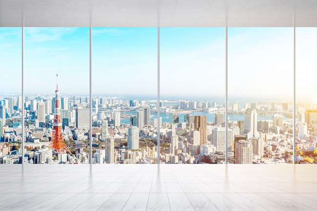 東京タワマンの幻想的な夜景を堪能TikTok