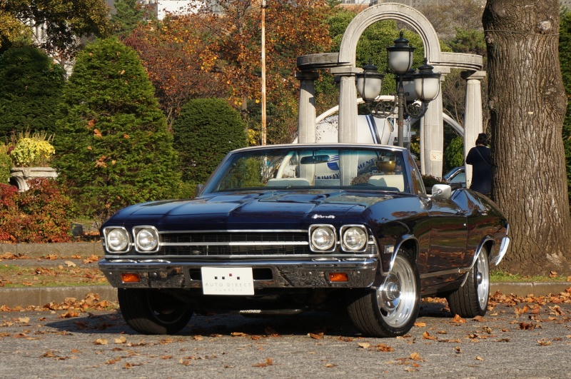 エレガントな人気アメ車、シボレーシェベルマリブコンバーチブルを徹底解説