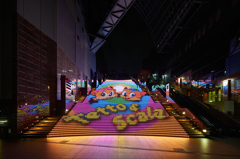 京都駅ビル 大階段：近畿エリアおでかけガイド：JRおでかけネット