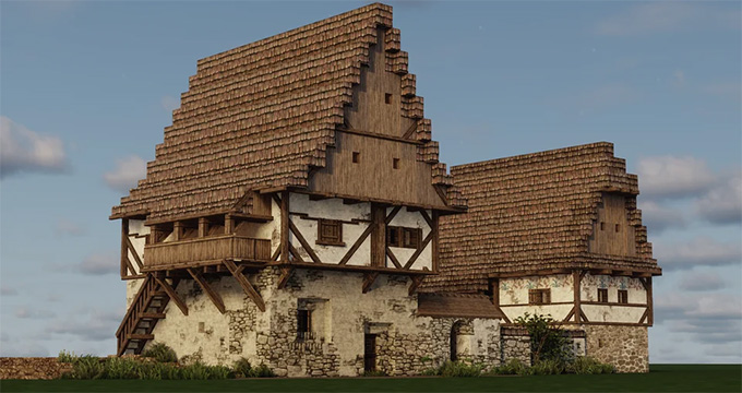 マイクラ 参考になるシンプルな木造の家の建築マイクラ速報