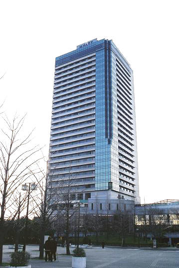 建築好きの名建築訪問89 ハイアットリージェンシー大阪のロビーケーイーアイデザイン KEI