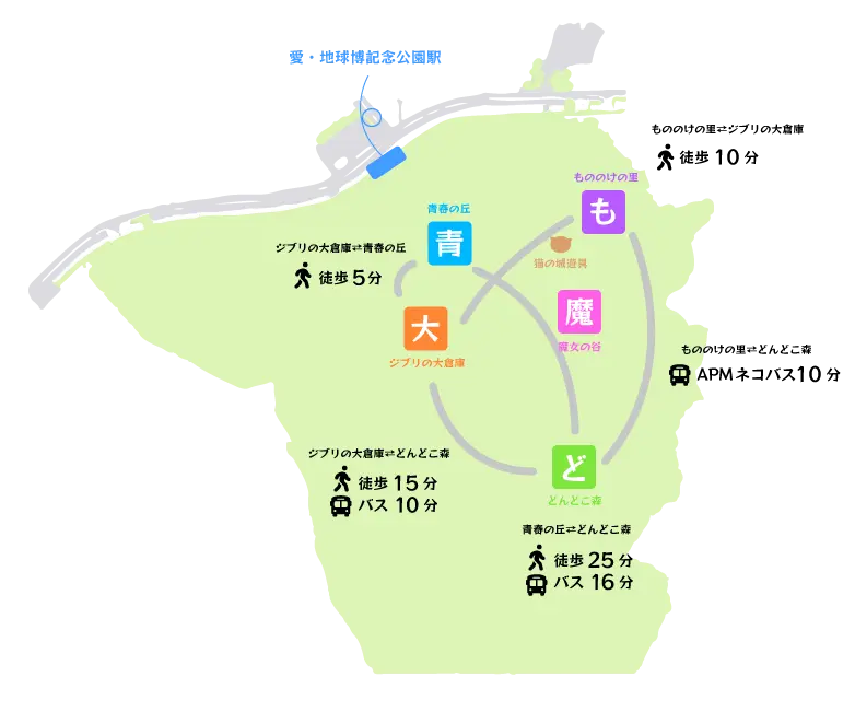 完全攻略 ジブリパーク効率よく回るポイント＆交通アクセスなど