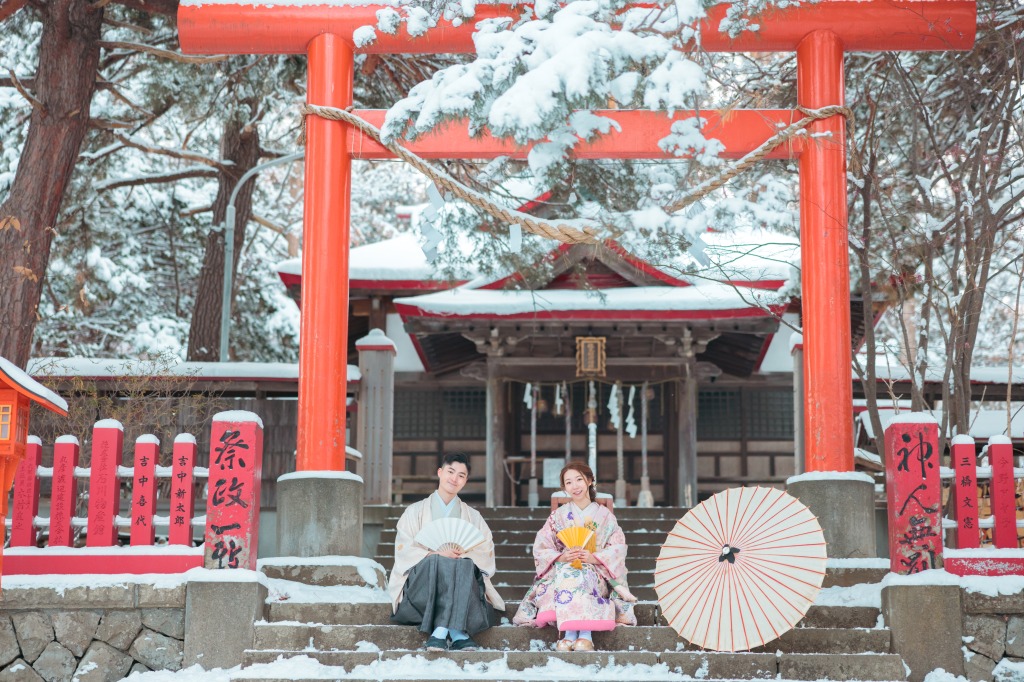 札幌モエレ沼公園 冬の雪前撮りフォトウェディング 札幌 北海道ロケーションフォト・前撮りは「リッケフォトスタイル」