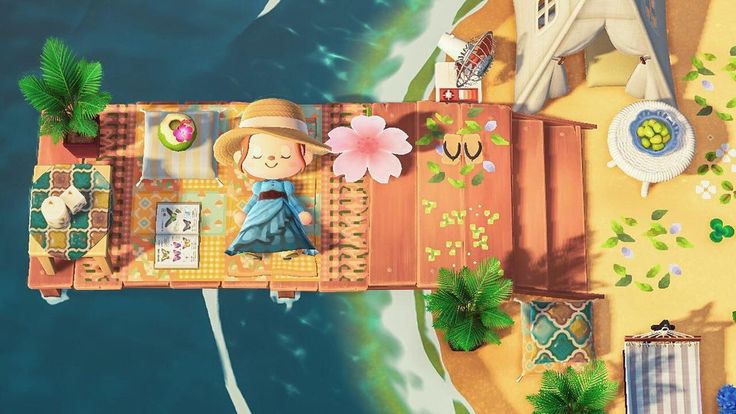 あつ森 おしゃれな海辺のレイアウト集