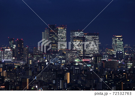 SHUN's photo blog 名古屋駅前ミッドランドスクエアの夜景