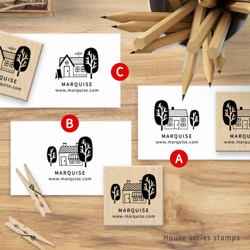 スタンプ 海外スタンプ ウッドスタンプ はんこ はんこセット