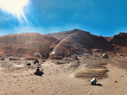 世界最大級のカルデラを満喫！阿蘇砂千里-中岳ルートを親子ハイクしてきました 駐車場トイレ情報など注意点あり