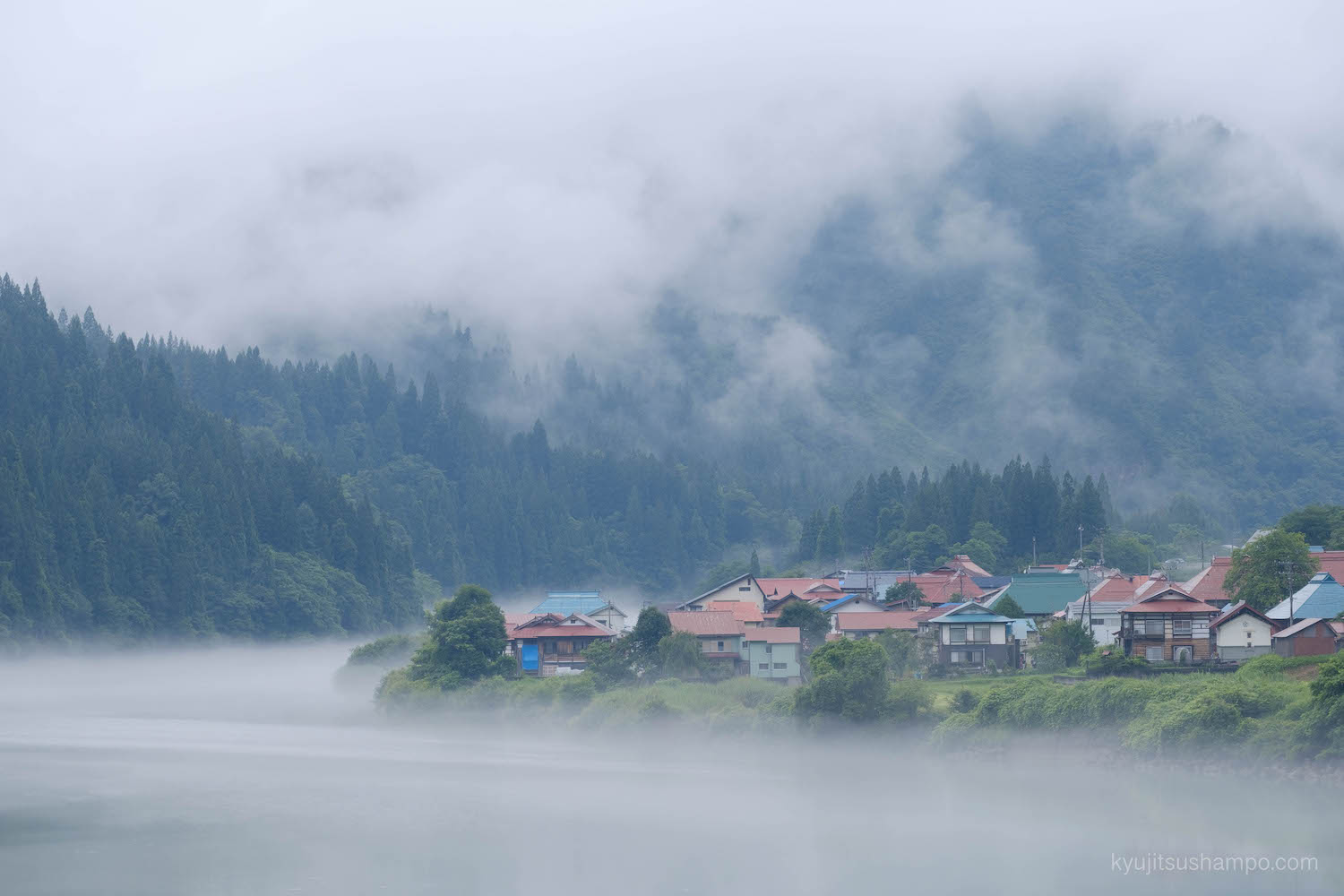 福島 大雨！日本のスイス『金山町 大志