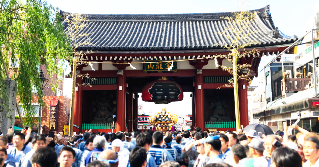 銀座線浅草駅から雷門までの行き方！1番出口から徒歩1分！関東旅行ブログ