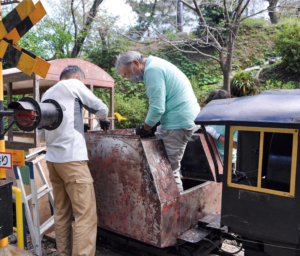 小田原城こども遊園地はのりもの大好きちびっ子に最適！コスパ抜群