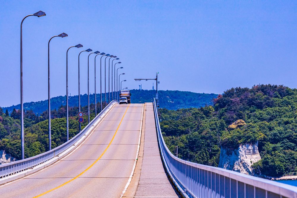 能登島大橋ロードパークで絶景を見ながらひと休み七尾市和倉町のとルネ