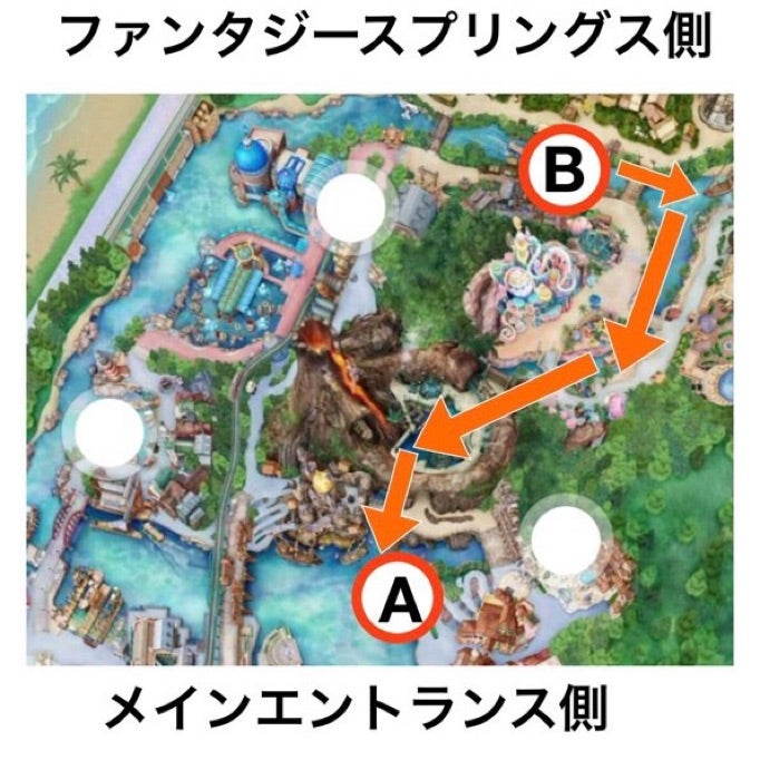 TDS ロストリバーデルタにある3つの橋と1つの川についてNo Disney, No