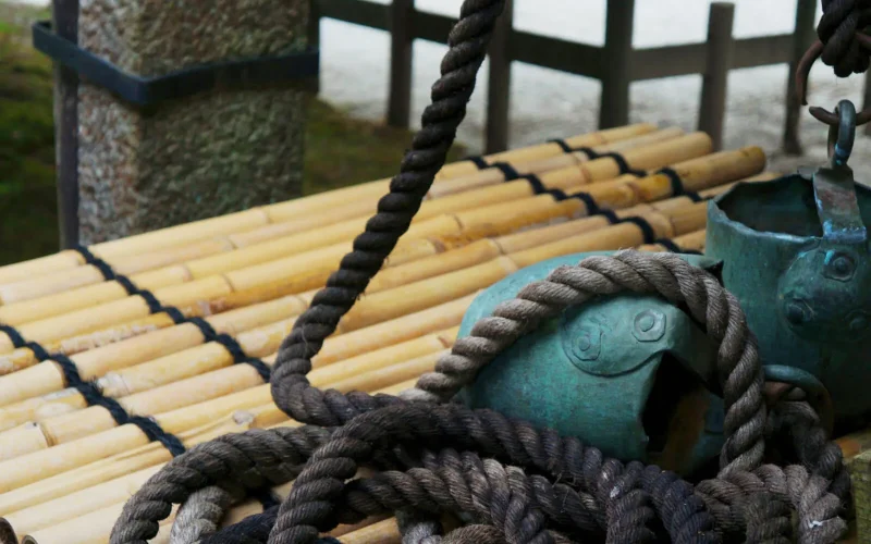 井戸 釣瓶 つるべ落とし 釣瓶落としの写真素材