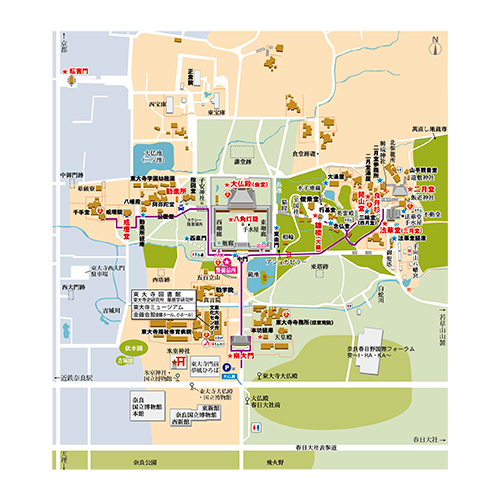 奈良観光地図「でかMAP奈良」最新版~観光・修学旅行・校外学習などに : 京都の出版社ユニプラン Yahoo!店 -