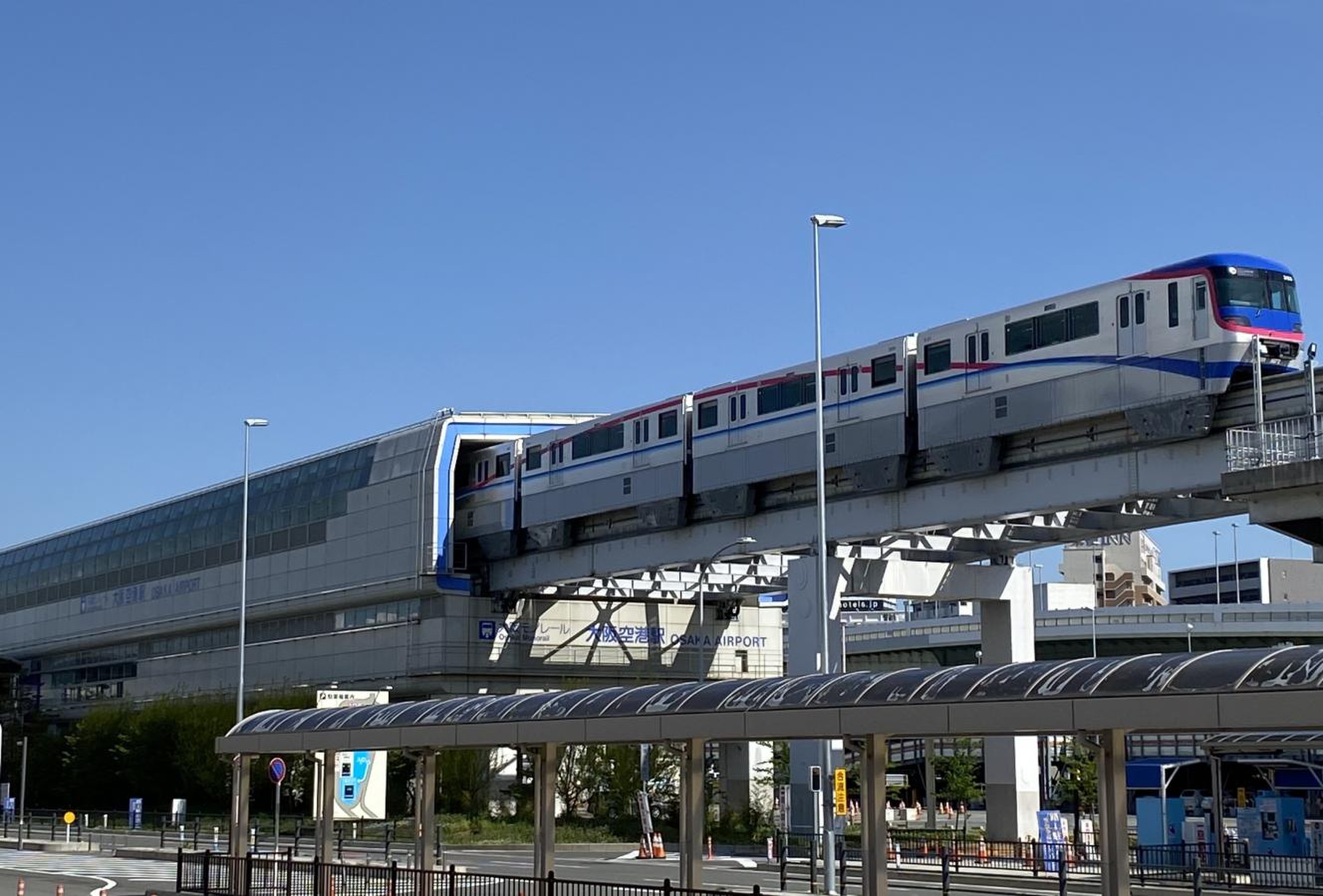 大阪モノレール 大阪空港駅 写真素材4582691-