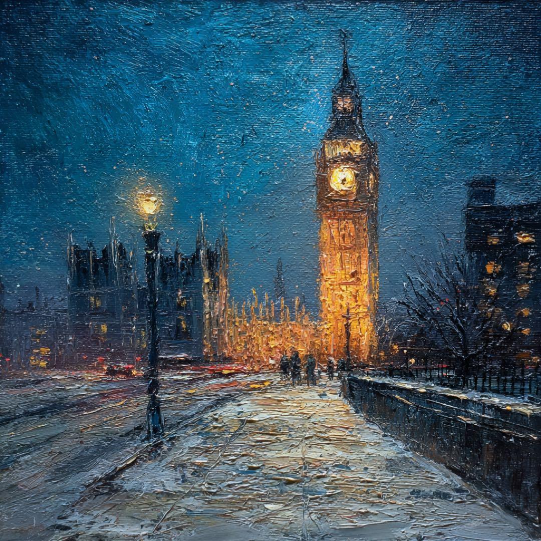 2月最終日 雪のロンドン - Sugar U