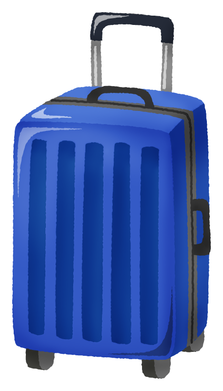 スーツケースの無料イラストフリーイラスト素材集 ジャパクリップ