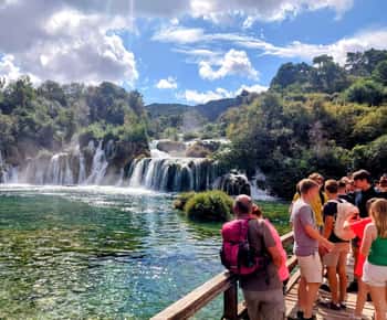 クロアチア縦断旅行記8 - クルカ国立公園 湖で泳ぐこともできます♬
