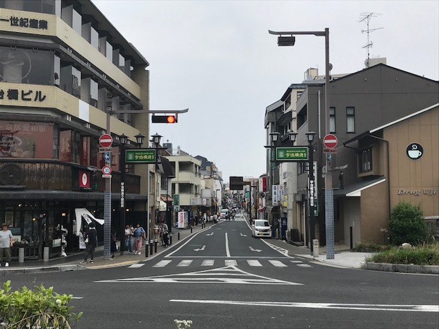 宇治橋通商店街 昼夜邊際