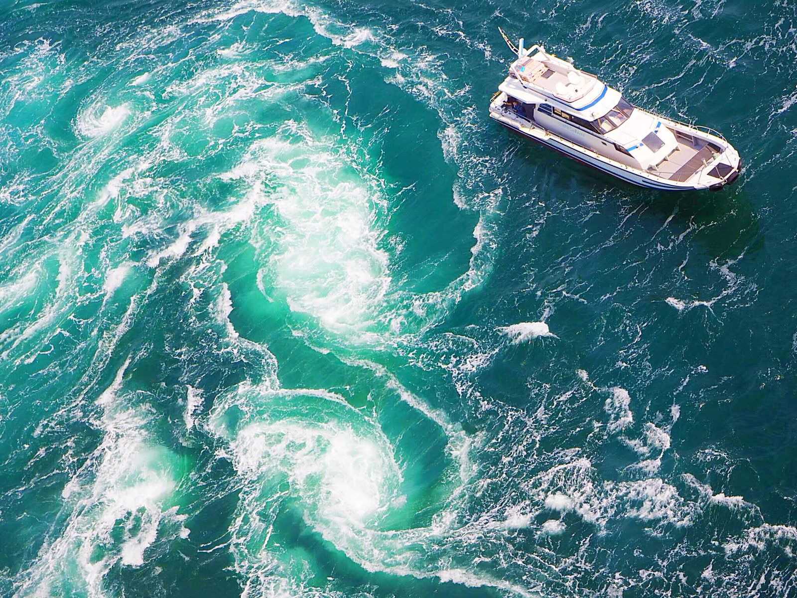 奇跡の渦潮 －鳴門海峡が生みだす絶景 －