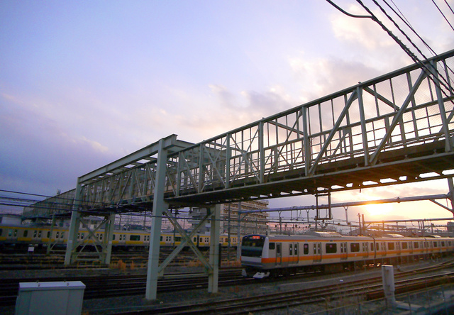 倶楽部2600のブログ Ver.2.0 「三鷹こ線人道橋」 跨線橋