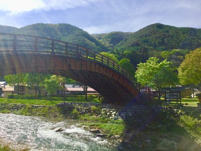 ナナブンノ春が来るのが楽しみな、道の駅「奈良井木曽の大橋」
