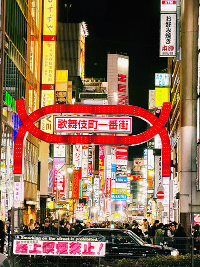 新宿歌舞伎町のネオン 10981000074 の写真・イラスト素材アマナイメージズ