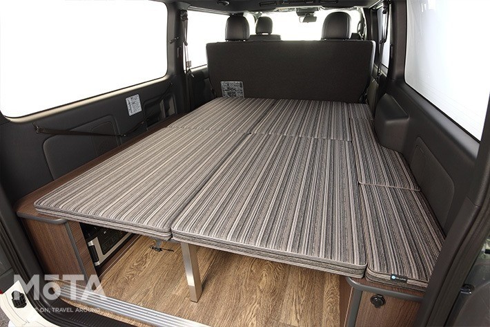 ハイエース車中泊ベッド自作しました！イレクターパイプで二段ベッド作りDRIMOキャンピングカ