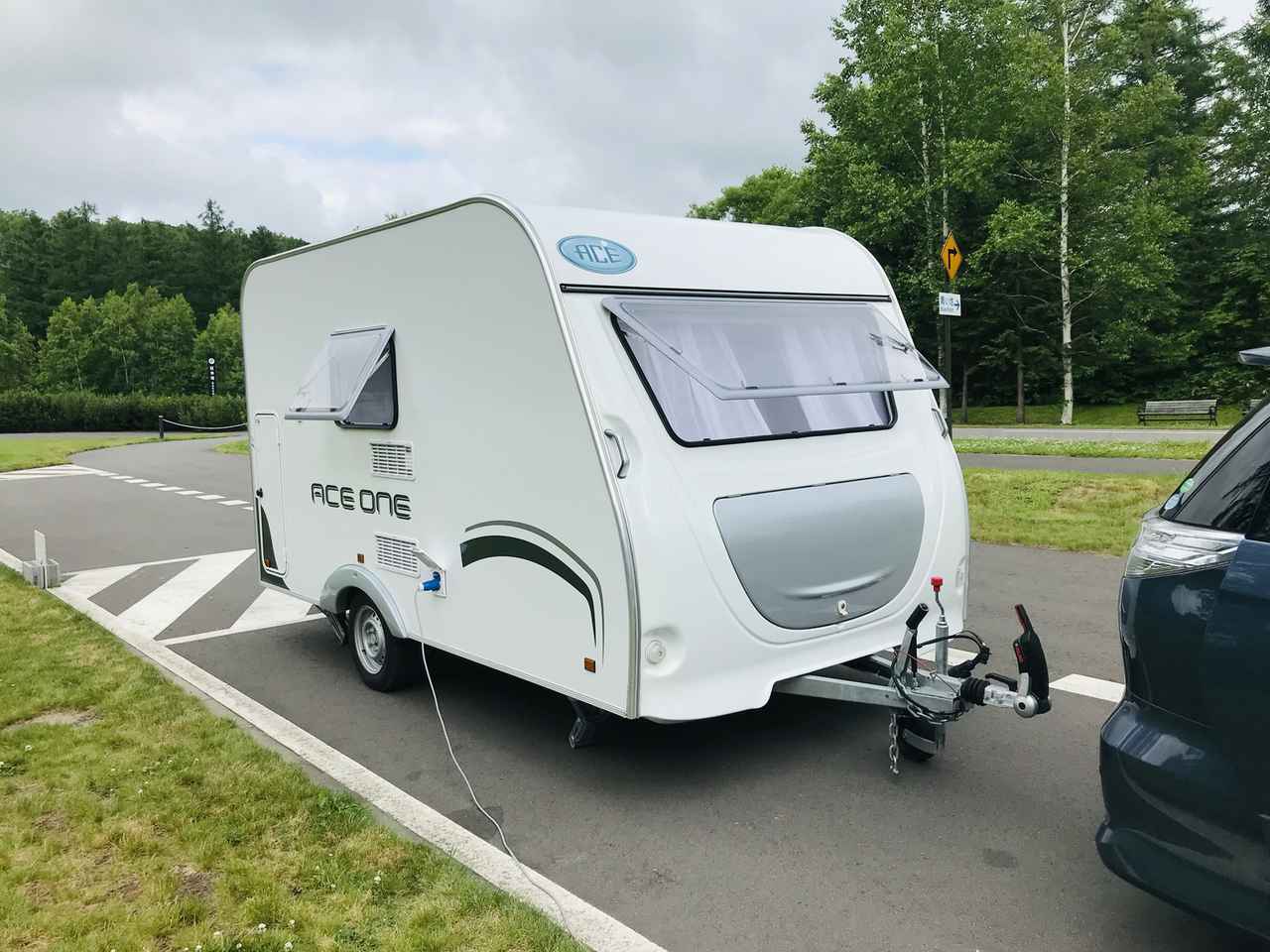 トレーラの自作・過程・: シュナ花子と小さいトラック・キャンパ