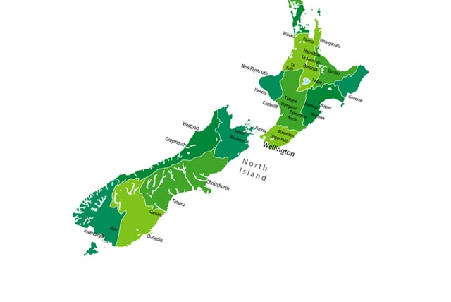 経度と緯度を持つニュージーランドの単純な地図 - 地図のベクターアート素材や画像を多数ご用意 - 地図,