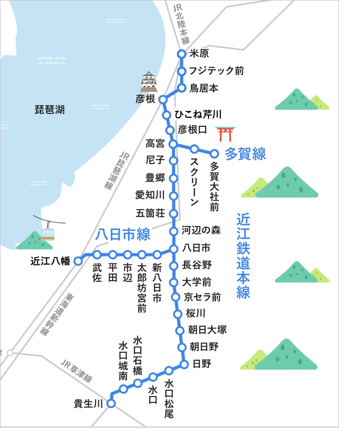 JR東西線『海老江』駅から野田阪神駅前いまい皮フ科小児皮フ科アレルギー科までの道順案内
