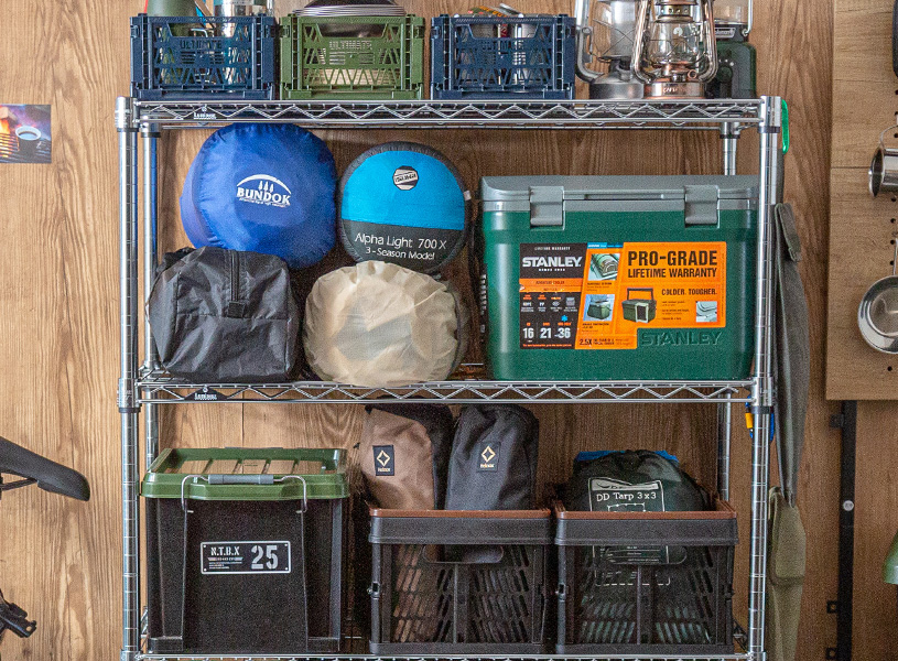 買った後はしっかり保管。キャンプ道具「保管方法」の”あいうえお”CAMP HACK キャンプハック