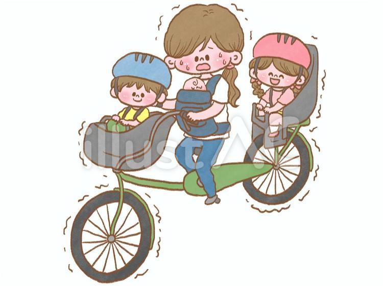 自転車の空気入れと自転車 イラスト素材7059330- フォトライブラリ