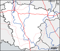 チェリャビンスク州の紋章付き外衣とのロシア地図上の場所の地図のイラスト素材・ベクター Image 60755459