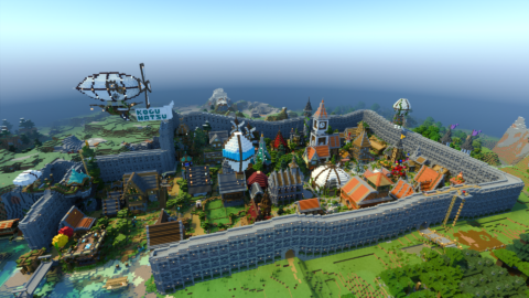 城の城壁をディティールアップ！外観はかなり完成形に近づいた？その67