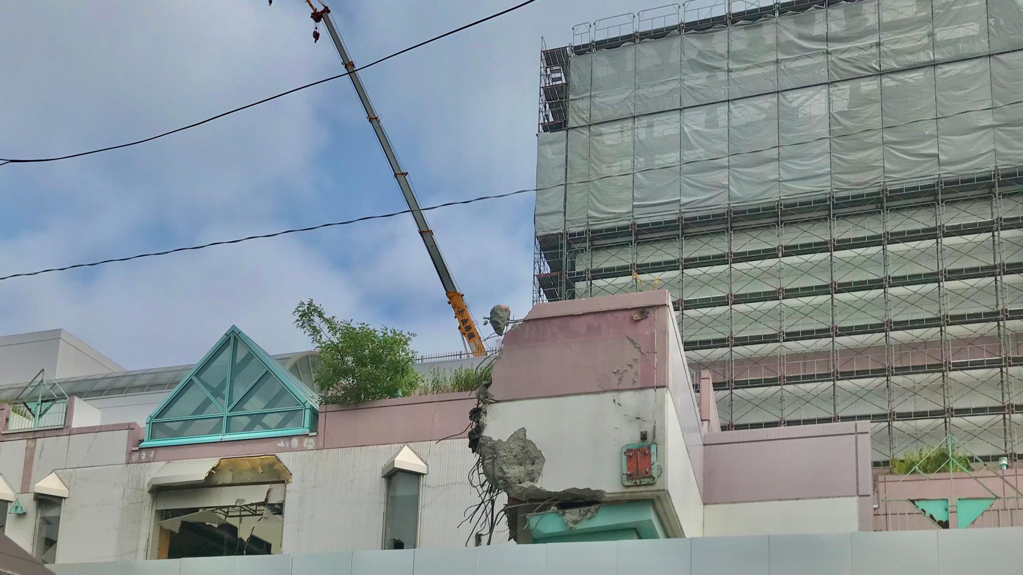 帯広市 「長崎屋帯広店」跡2025年7月 :