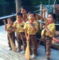 デイビー・クロケットのカヌー探険 Davy Crockett's Explorer Canoes世界のディズニ