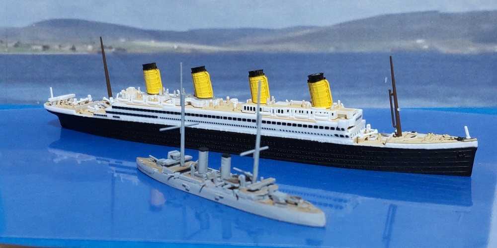 F-toys タイタニック号の復活、オリンピック号の紹介 エフトイズ