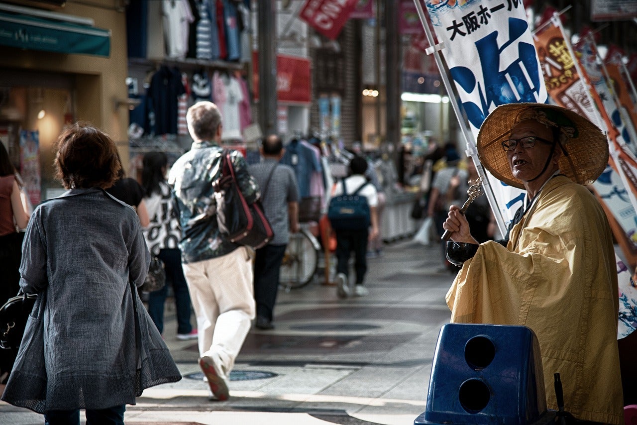 裏天満ちょうちん通り大阪市カメラを片手に大阪へ