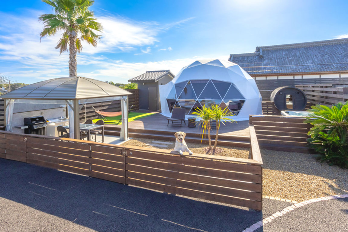 東海地方 ペット同伴可のグランピング施設GLAMD - グランピング施設の検索予約サイト