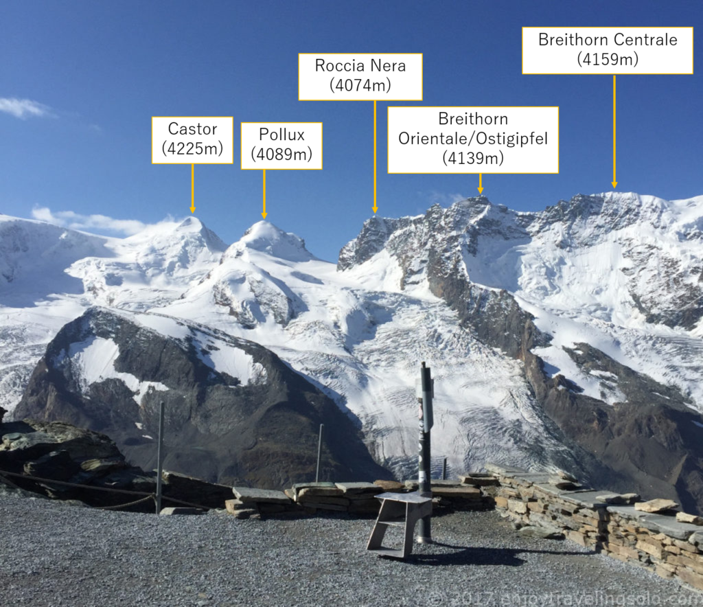 スイス 逆さマッターホルンに出会う絶景ハイキング ゴルナーグラート～ローテンボーデン～リッフェルベルグ-