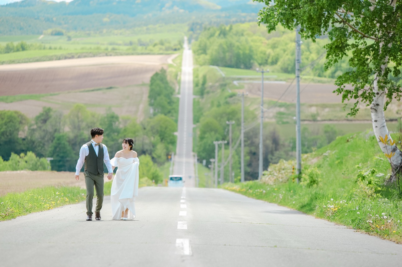 ジェットコースターの路 ～美瑛町西11線農免農道～Bike Life