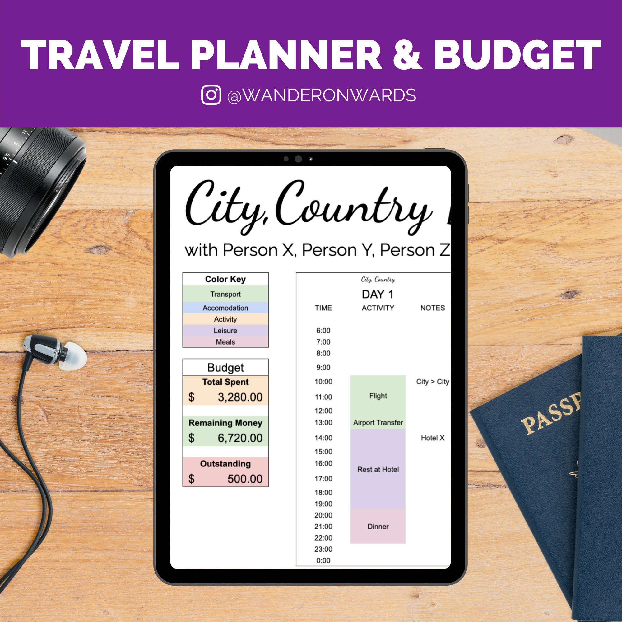 旅行プラン比較ノート - 無料テンプレート公開中 - 楽しもう