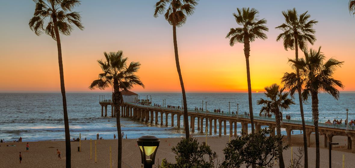 雰囲気が最高！ロサンゼルスのお勧めビーチ・サンタモニカの観光名所と見所日本国籍捨てた夫と私のアメリカぶっとび生活